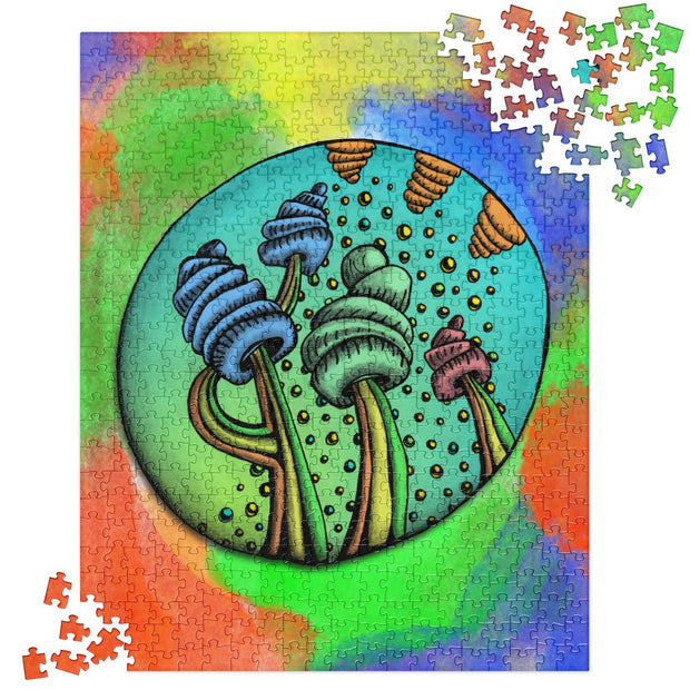 Saguaro Snow Puzzle - Martin K Designs