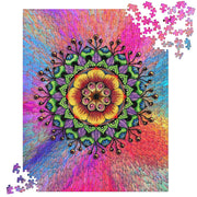 Searching Mandala Jigsaw Puzzle - Martin K Designs