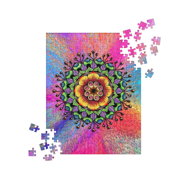 Searching Mandala Jigsaw Puzzle - Martin K Designs