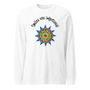 Smiles are infectious Unisex Long Sleeve Tee - Martin K Designs