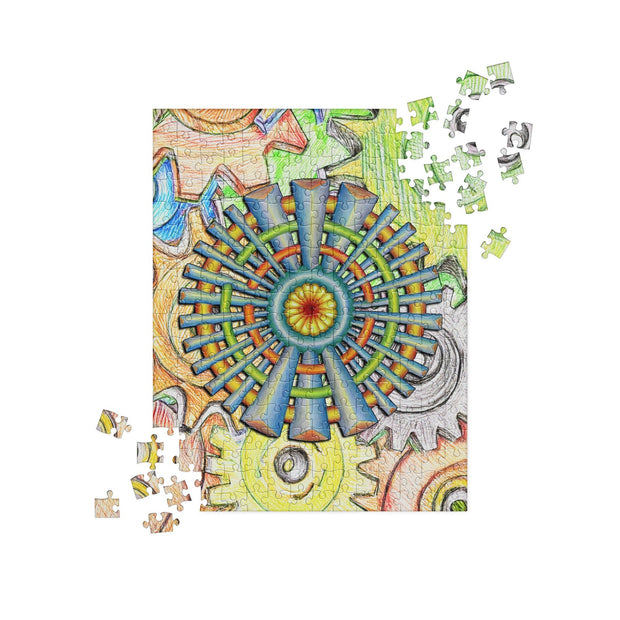 Spokin' Mandala Puzzle - Martin K Designs