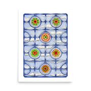 Stained Glass Mandalas Print - Martin K Designs