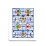 Stained Glass Mandalas Print - Martin K Designs