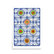 Stained Glass Mandalas Print - Martin K Designs