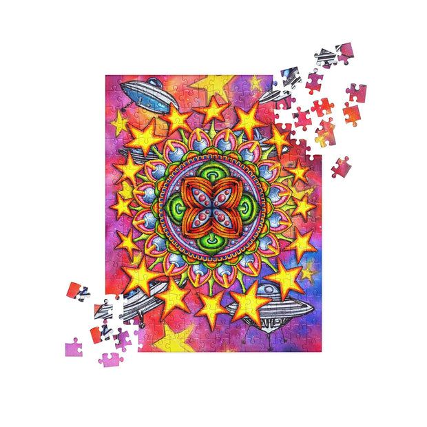Starward Mandala Jigsaw Puzzle - Martin K Designs