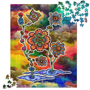 Steampunk Flowers II Puzzle - Martin K Designs