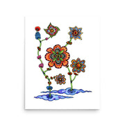 Steampunk Flowers Print - Martin K Designs