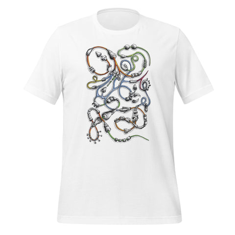 Steampunk Snake Unisex staple eco t-shirt - Martin K Designs