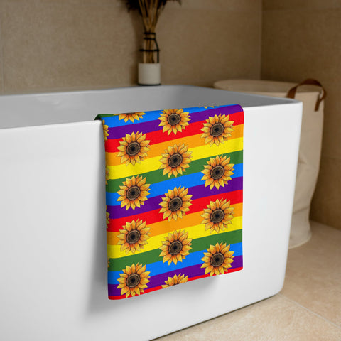 Sunflower Beach Towel - Martin K Designs