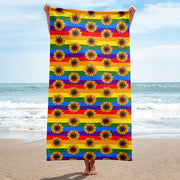 Sunflower Beach Towel - Martin K Designs