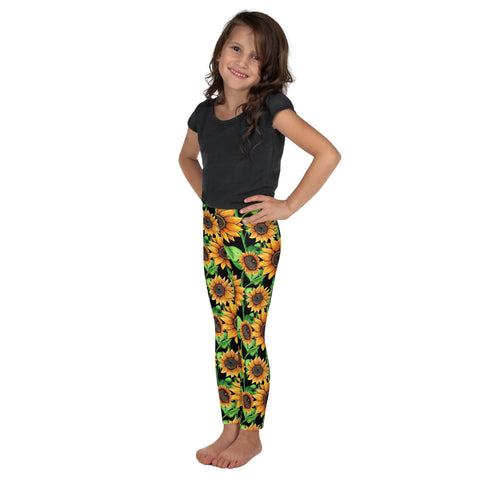 Sunflowers Kid's Leggings - Martin K Designs