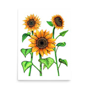 Sunflowers Print - Martin K Designs