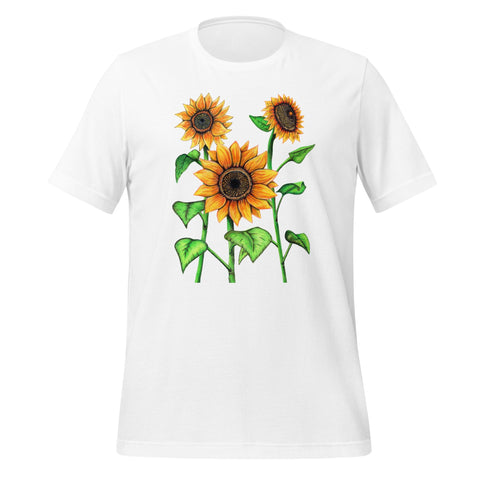 Sunflowers Unisex Eco t-shirt - Martin K Designs