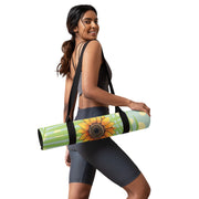 Sunflowers Yoga mat - Martin K Designs