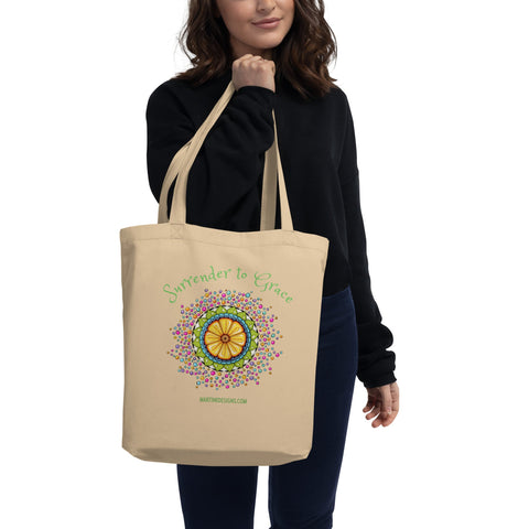 Surrender to Grace Eco Tote Bag - Martin K Designs