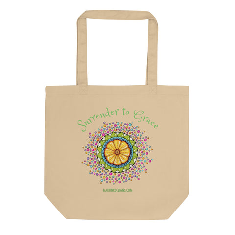 Surrender to Grace Eco Tote Bag - Martin K Designs