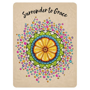 Surrender to Grace Sherpa blanket - Martin K Designs