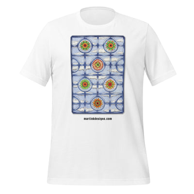 Stained Glass Mandalas Unisex Eco t-shirt