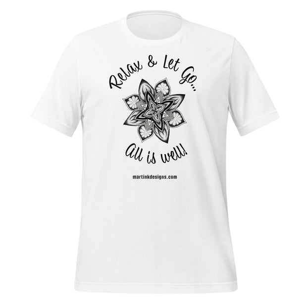 Relax and let Go Unisex eco t-shirt