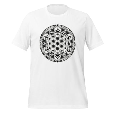 Mandala 12 - Flower of Life II Mandala Unisex Eco t-shirt