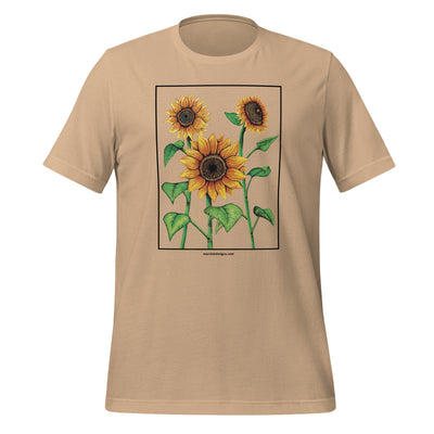 Sunflowers Unisex t-shirt