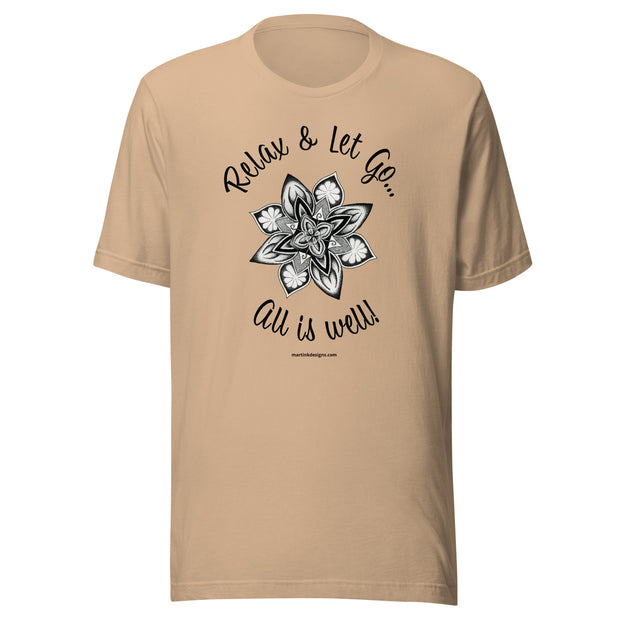 Relax & Let Go Unisex t-shirt
