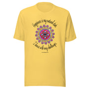 Happiness is Natural Unisex t-shirt