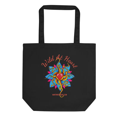 Wild at Heart Eco Tote Bag - Martin K Designs