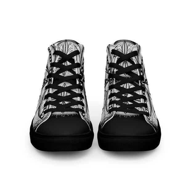 Mandala 30 Women’s high top canvas shoes