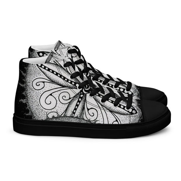 Mandala 30 Women’s high top canvas shoes