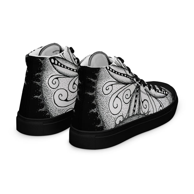 Mandala 30 Women’s high top canvas shoes