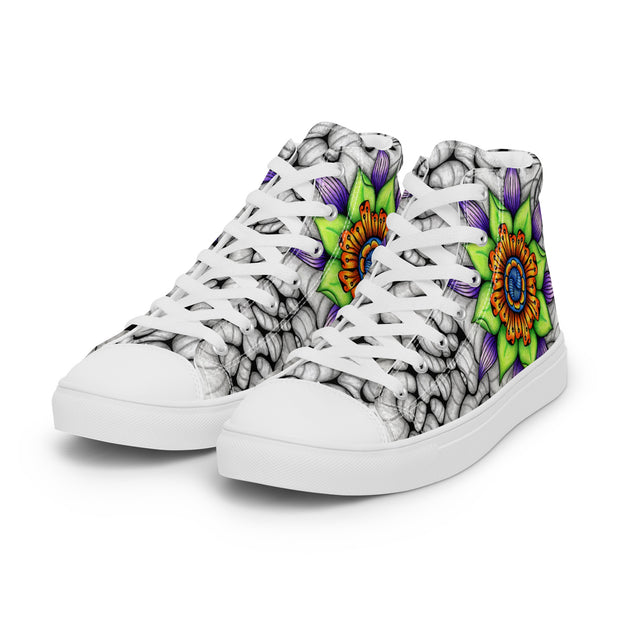 Ethereal Women’s high top canvas shoes