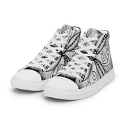 Mandala 30 Women’s high top canvas shoes