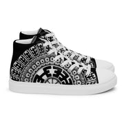 Mandala 1 Women’s high top canvas shoes