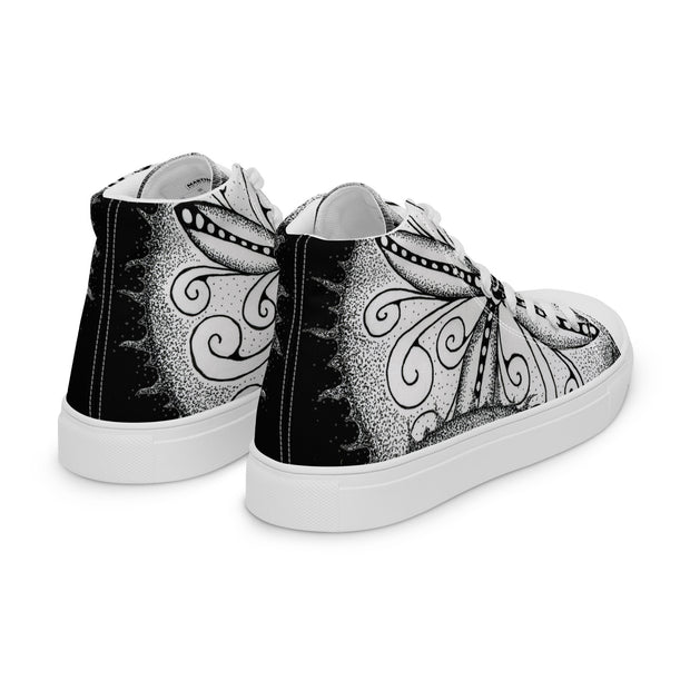 Mandala 30 Women’s high top canvas shoes