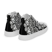 Mandala 2 Women’s high top canvas shoes