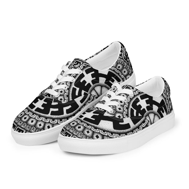 Mandala 1 Women’s lace-up canvas shoes