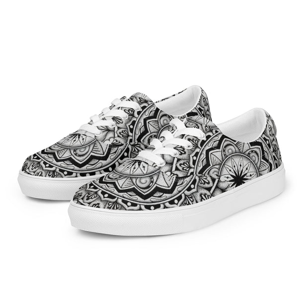 Mandala 2 Women’s lace-up canvas shoes