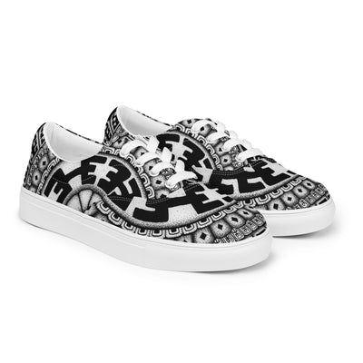 Mandala 1 Women’s lace-up canvas shoes