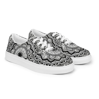 Mandala 2 Women’s lace-up canvas shoes