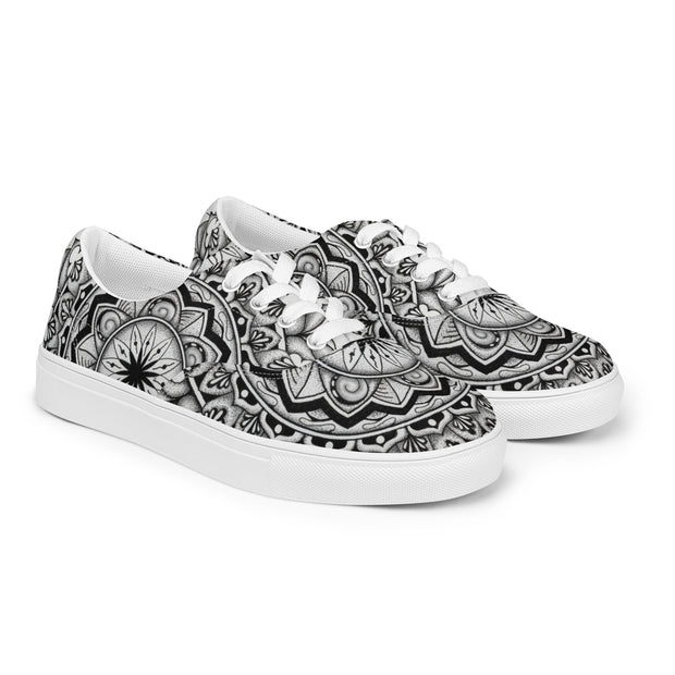 Mandala 2 Women’s lace-up canvas shoes